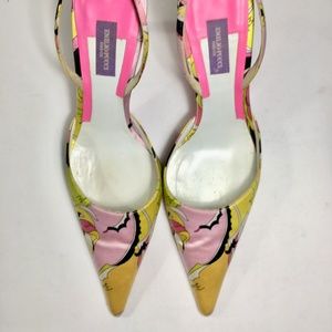 Pucci Slingback Heels